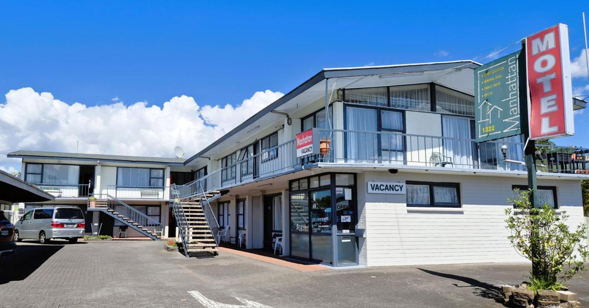 Manhattan Motel Distretto di Distretto di Rotorua Esterno foto